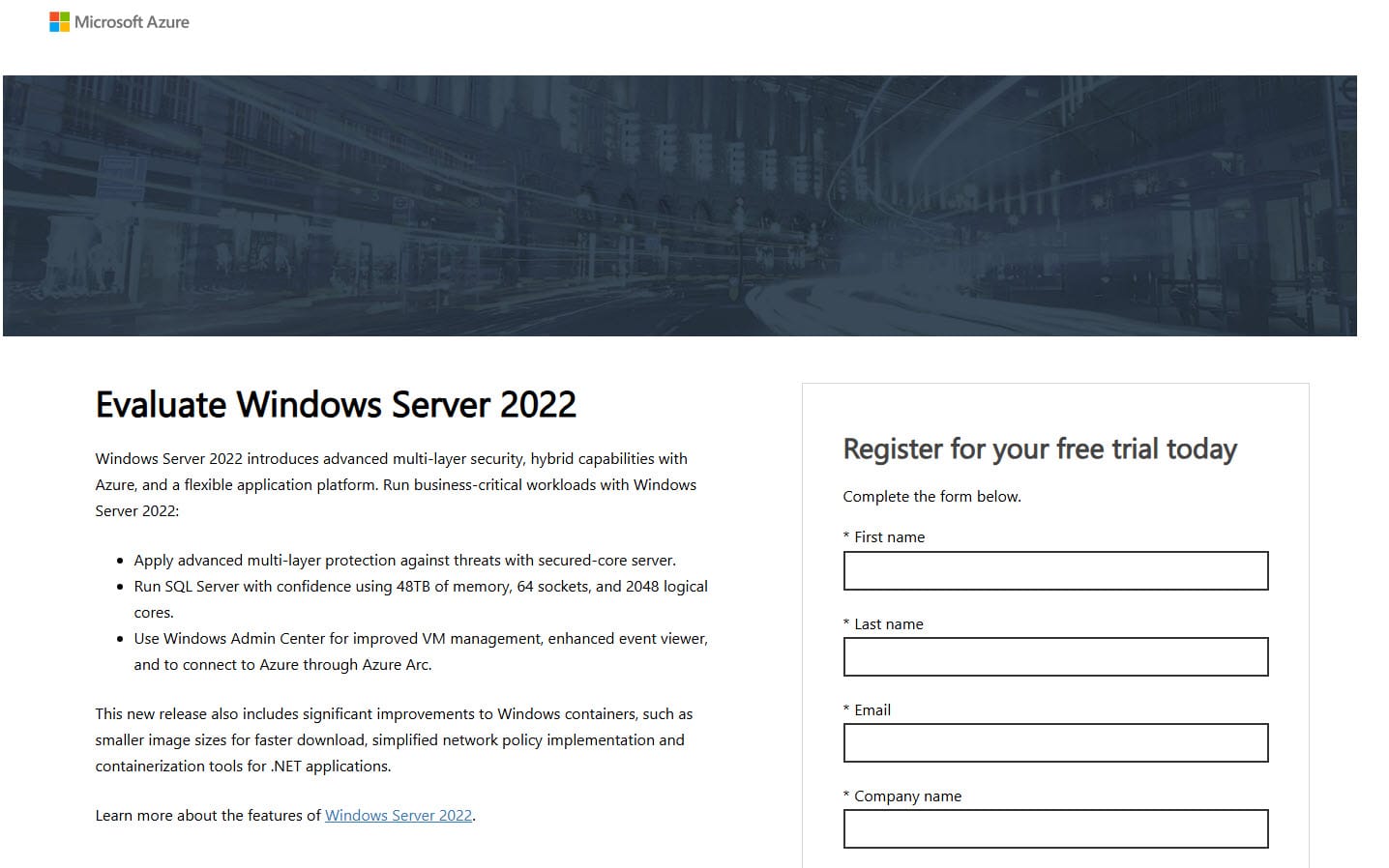 Microsoft Window Server 2022 Download Page (2)